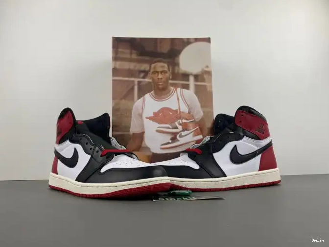 Bmlin Shoes DZ5485-106 Reimagined 1 High OG Black Toe Jordan Air 0613